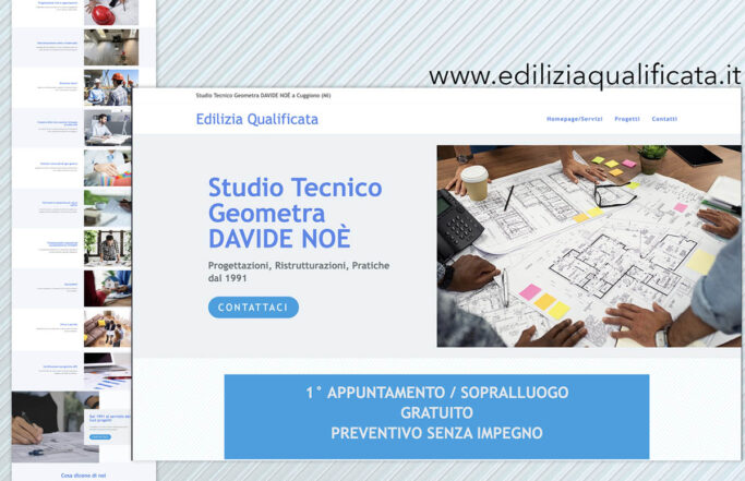 Realizzazione minisito per Studio Tecnico