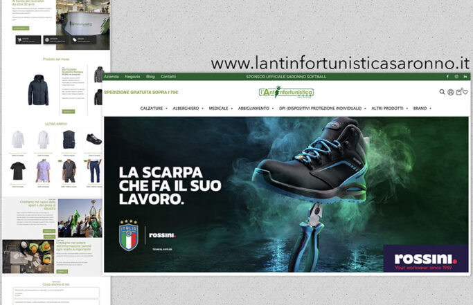 Restyling e-commerce antinfortunistica